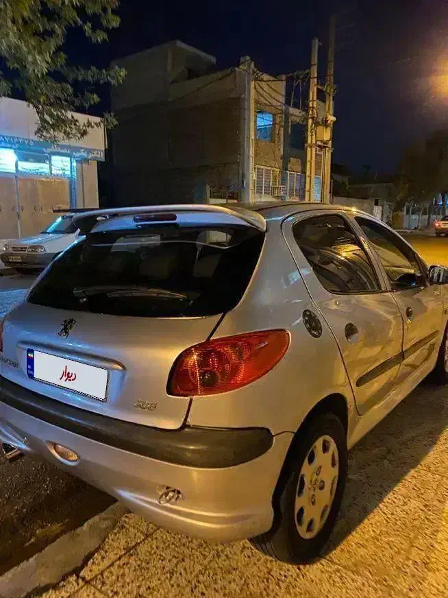 پژو 206تیوفایو زیر خاکی|خودرو سواری و وانت|گنبد کاووس, |دیوار