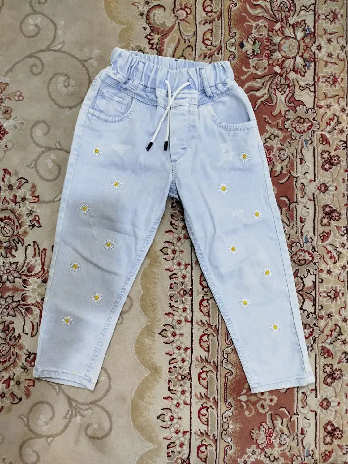 شلوار لی طرح بابونه|لباس|قم, حاج خلیل|دیوار