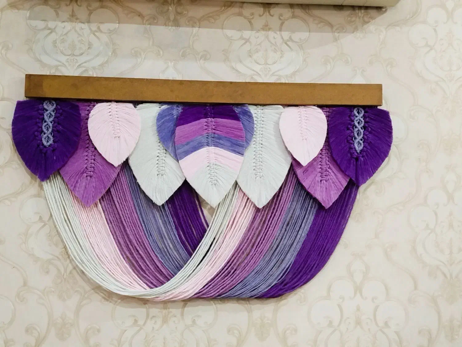 بومریس برگی مکرومه|صنایع دستی و سایر لوازم تزئینی|اندیشه, شهرک مریم|دیوار