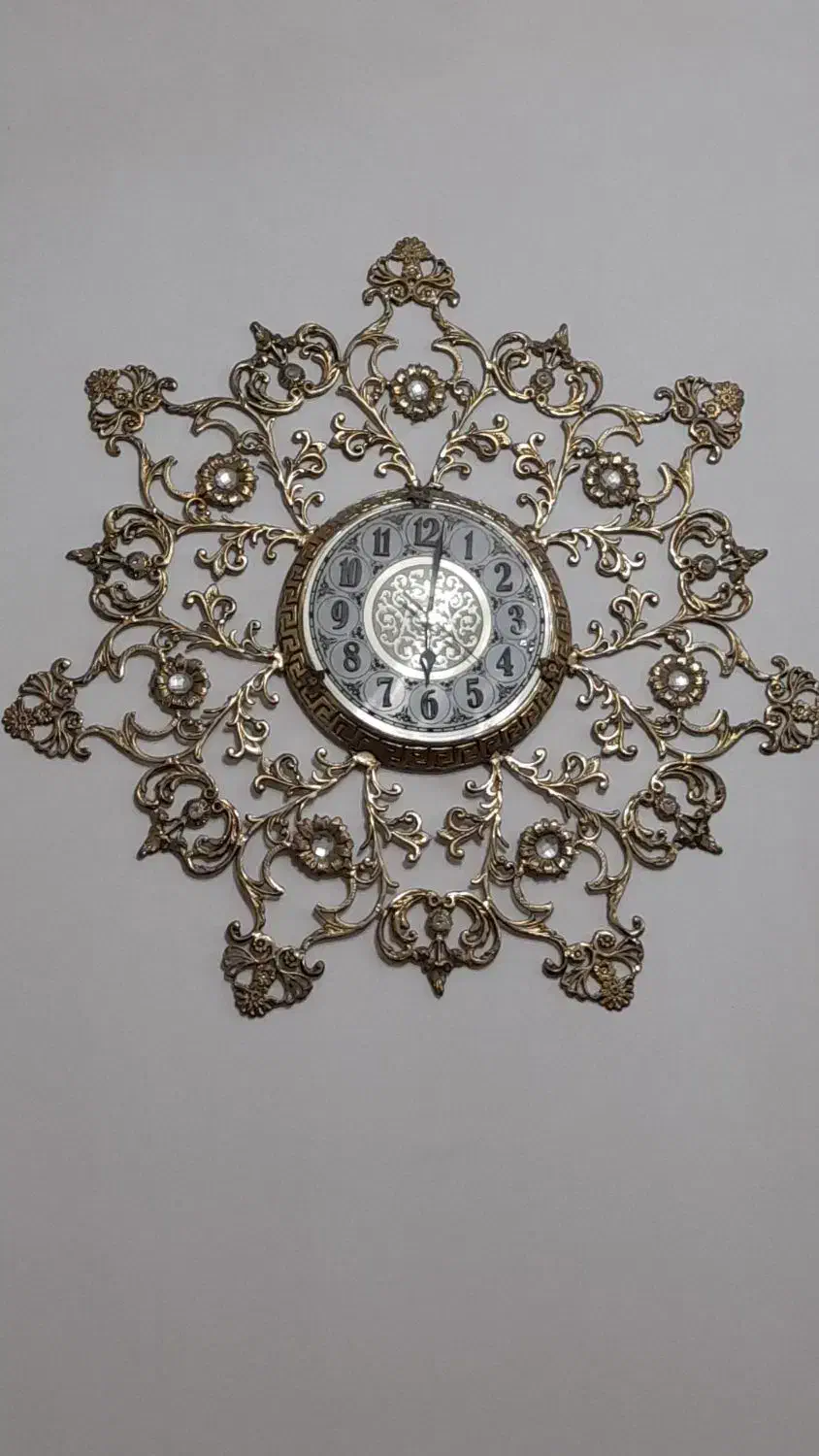 ساعت برنز سنگین و سالم|ساعت دیواری و تزئینی|خرمآباد, |دیوار