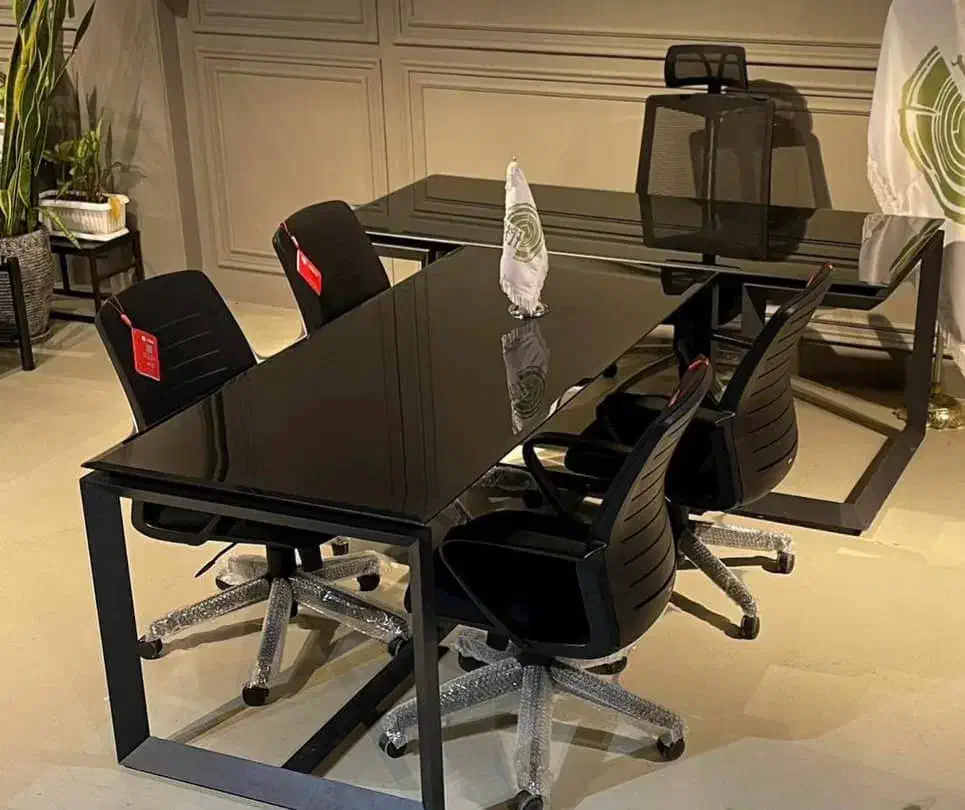 میز مدیریت کنفرانس فلزی مبل اداری صندلی توری|دفتر کار|تهران, نیاوران|دیوار