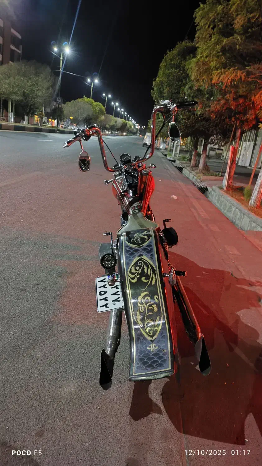 موتور رگال رپتور طرح هارلی سبک چیکانو|موتورسیکلت|ماکو, |دیوار