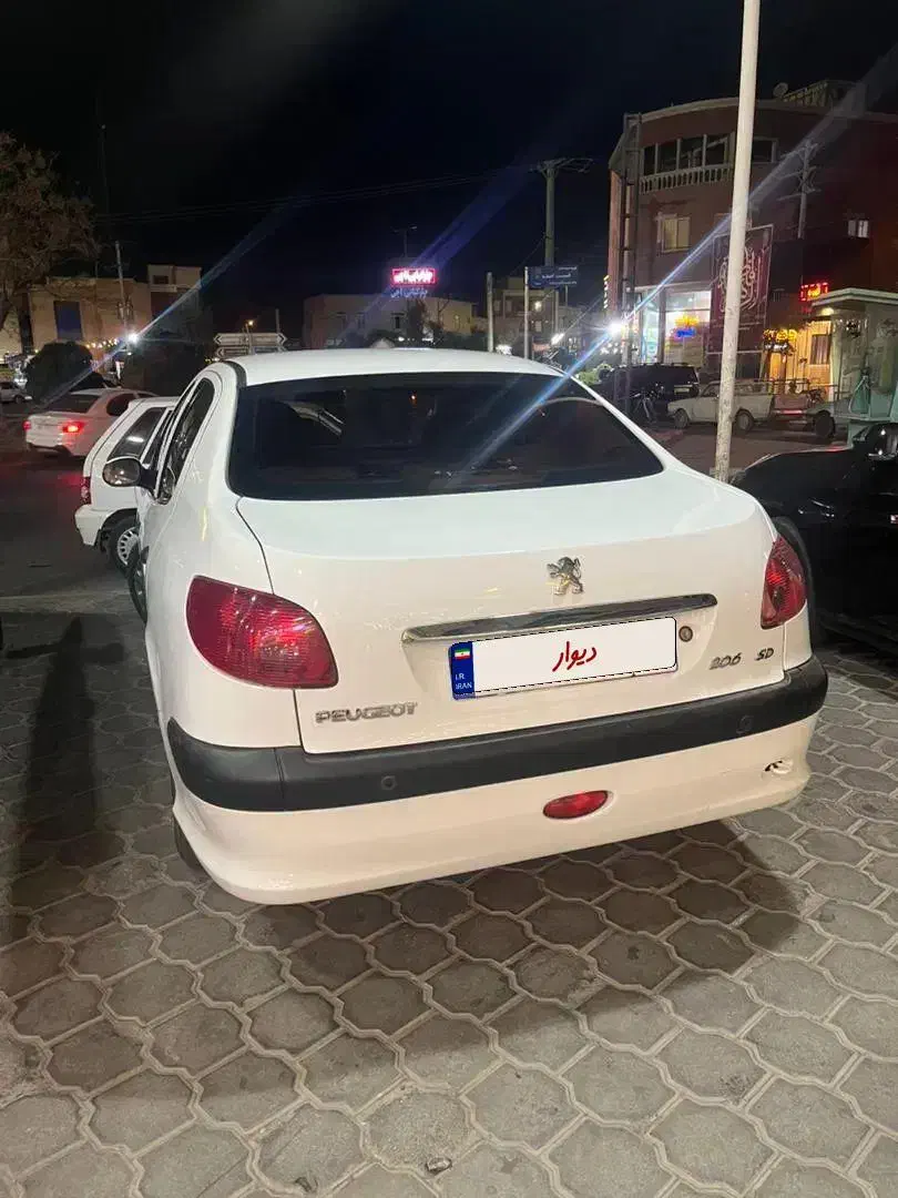 ۲۰۶sd مدل ۹۷|خودرو سواری و وانت|کاشان, درب جوشقان|دیوار