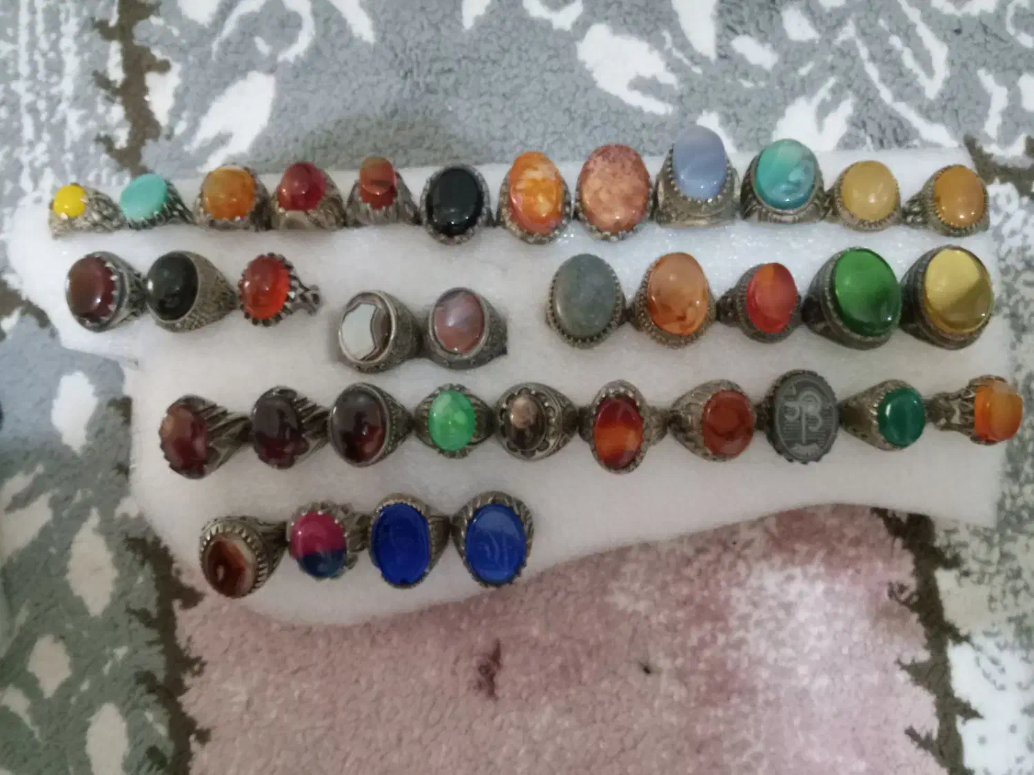 انگشتر با نگین سنگ|جواهرات|پاکدشت, حصار امیر|دیوار