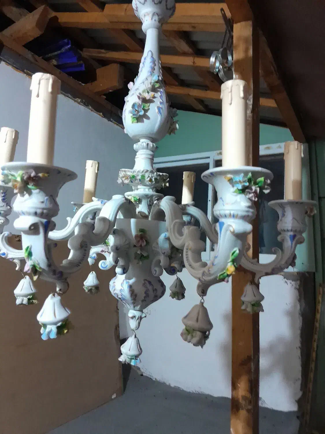 لوستر|لوستر و چراغ آویز|لاهیجان, آهندان|دیوار