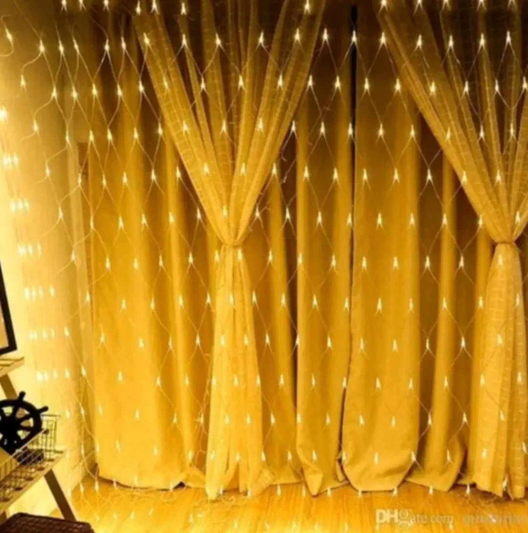 ریسه هفت رنگ توری|ریسه و چراغ تزئینی|اصفهان, جلالیه|دیوار