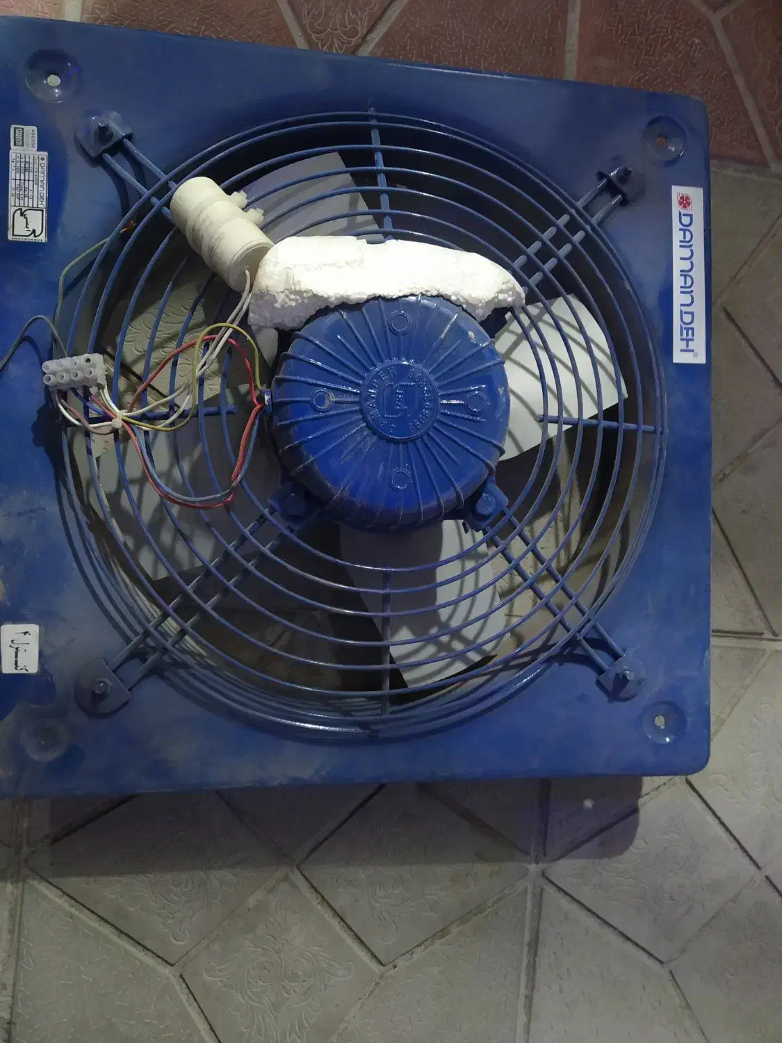 فن مکنده ۵۰سانتی|ماشین‌آلات صنعتی|فلاورجان, |دیوار