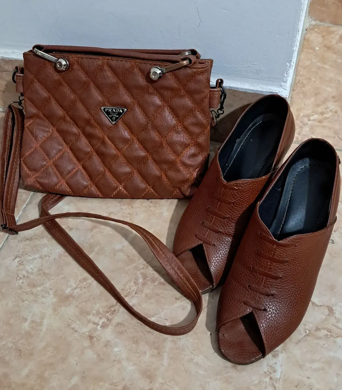 کیف و کفش ست در حد نو|کیف، کفش، کمربند|گرگان, |دیوار