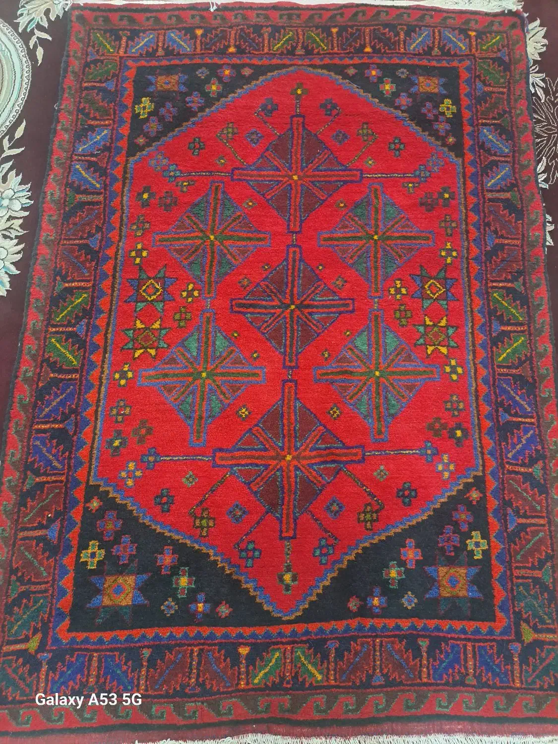 فرش دستباف بختیاری|فرش|نجف‌آباد, حومه نجف آباد|دیوار