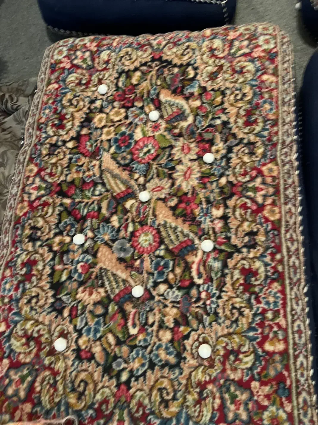 پشتی قالی نو ( ست ۶ عددی )|پشتی|کرمان, |دیوار