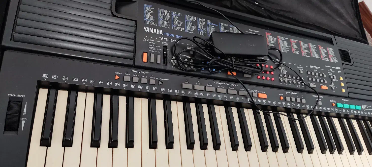 ارگ اورجینال ژاپن یاماها psr85|پیانو، کیبورد، آکاردئون|ری, شهرری|دیوار