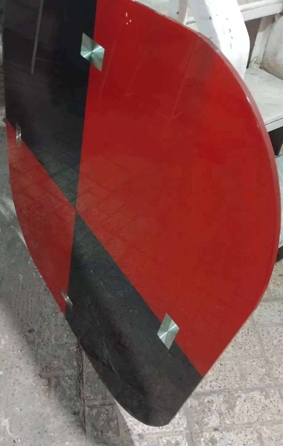 شیشه میز نهار خوری|میز و صندلی غذاخوری|مشهد, سجادیه|دیوار