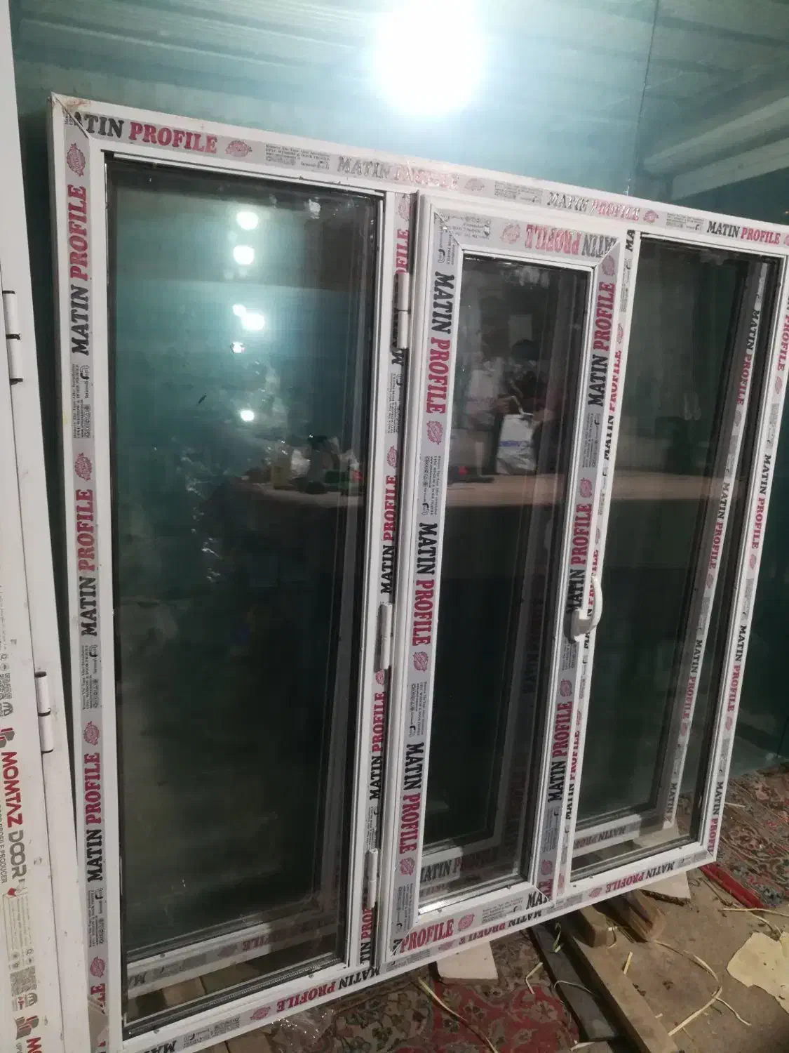 درب و پنجره دوجداره pvc|مصالح و تجهیزات ساختمان|نهاوند, |دیوار