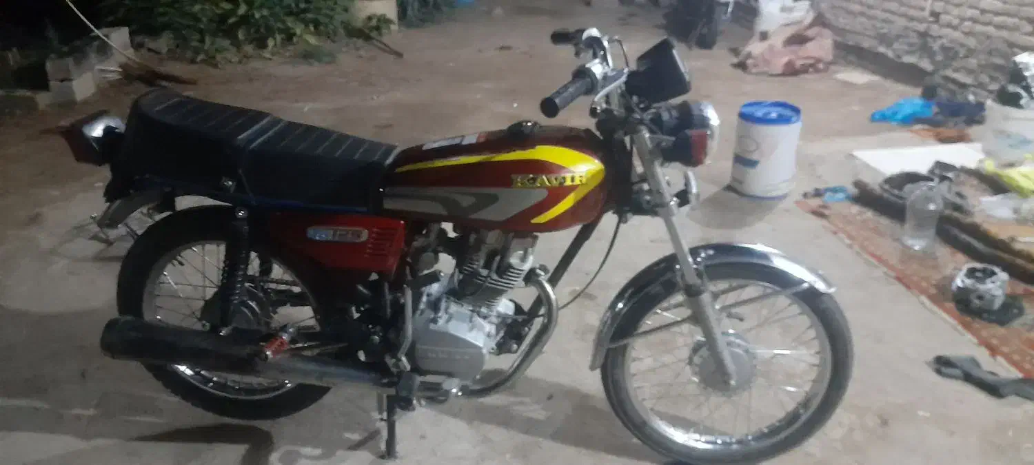 موتور سیکلت ۱۲۵ کبیر مدل ۸۹ بنام بازدید سوسنگرد|موتورسیکلت|اهواز, کمپلو جنوبی|دیوار