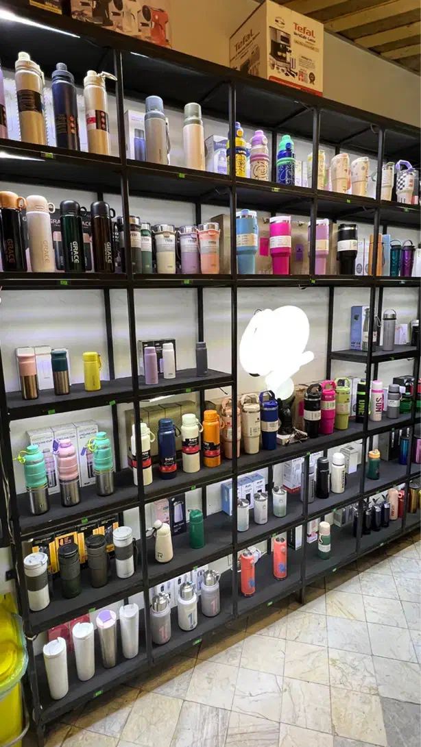 قفسه آهنی فروشگاه با ام‌دی‌اف|کتابخانه، شلف، قفسه‌های دیواری|اردبیل, |دیوار