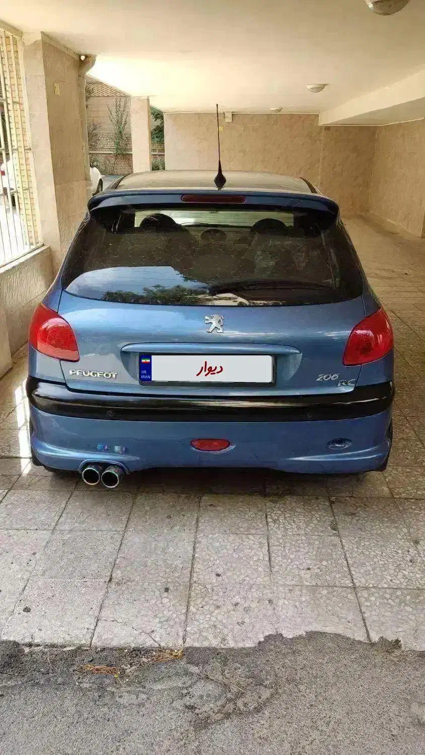 ۲۰۶ تیوفایو تیپ ۵ tu5 مدل ۹۴ سفارشی|خودرو سواری و وانت|شهریار, شهرک وائین|دیوار