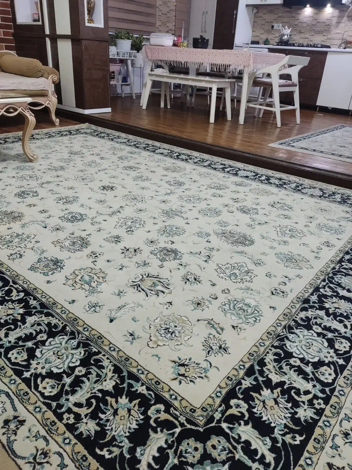 فرش  ماشینی ۹متری قالی سلیمان|فرش|لاهیجان, گلستان|دیوار