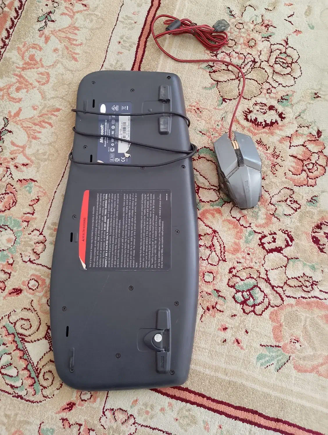 کیبورد مایکروسافت + ماوس گیمینگ|قطعات و لوازم جانبی رایانه|سنندج, |دیوار