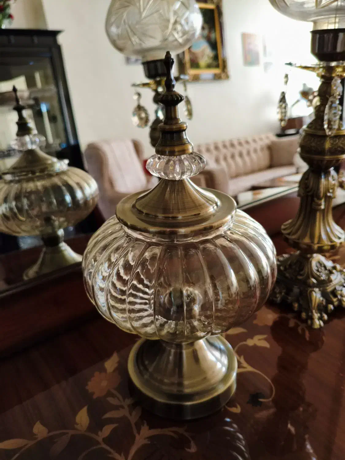 لوازم دکوری (شمعدان)|لوستر و چراغ آویز|سلماس, |دیوار