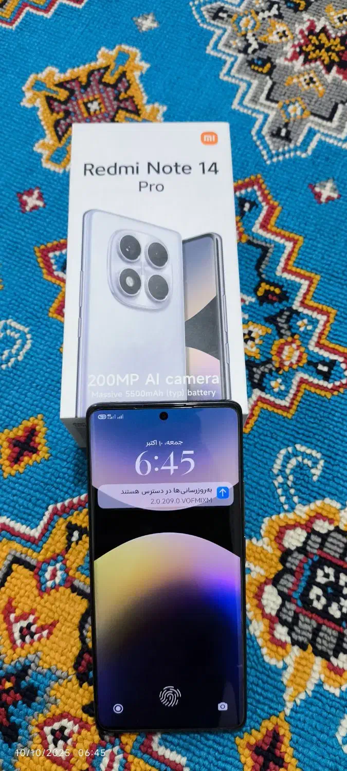 ردمی نوت 14 پرو حافظه 512رام12|موبایل|زاهدان, |دیوار