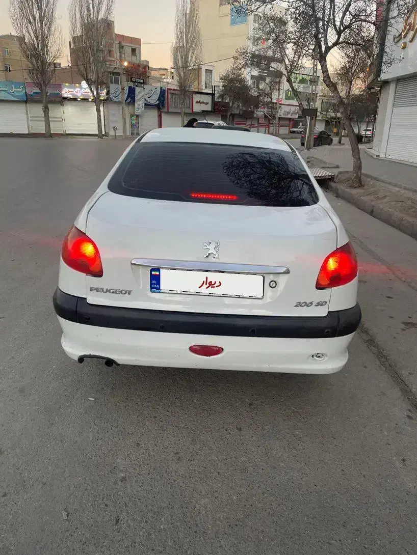 ۲۰۶ sd مدل ۸۹|خودرو سواری و وانت|اردبیل, |دیوار