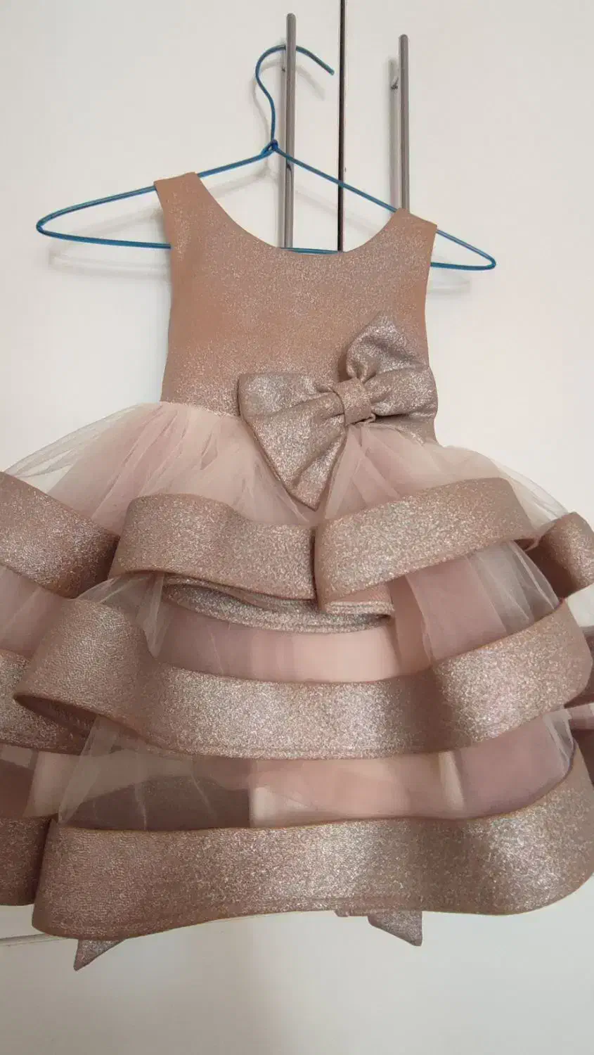 لباس مجلسی .دخترانه .عروسکی.لباس تور|لباس|چناران, |دیوار