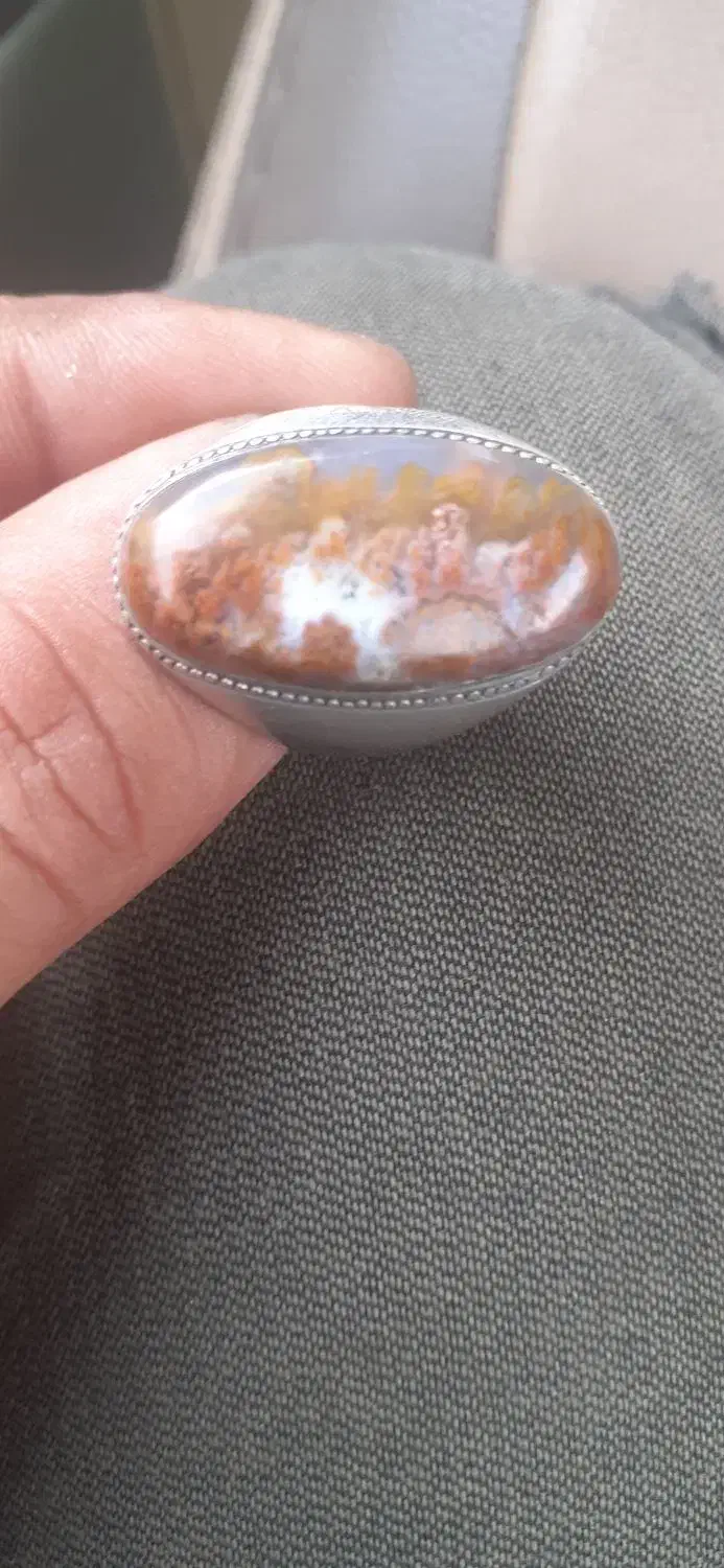 انگشتر شجر همراه نگین|بدلیجات|جیرفت, |دیوار