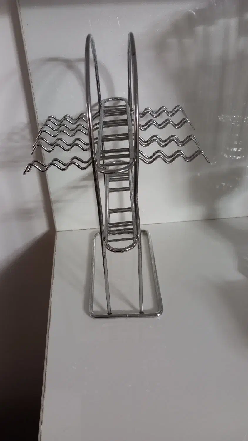 استند استیل قاشق وچنگال ،استندفنجان ،جاتخم مرغی|ظروف سرو و پذیرایی|قم, شهرک قدس|دیوار