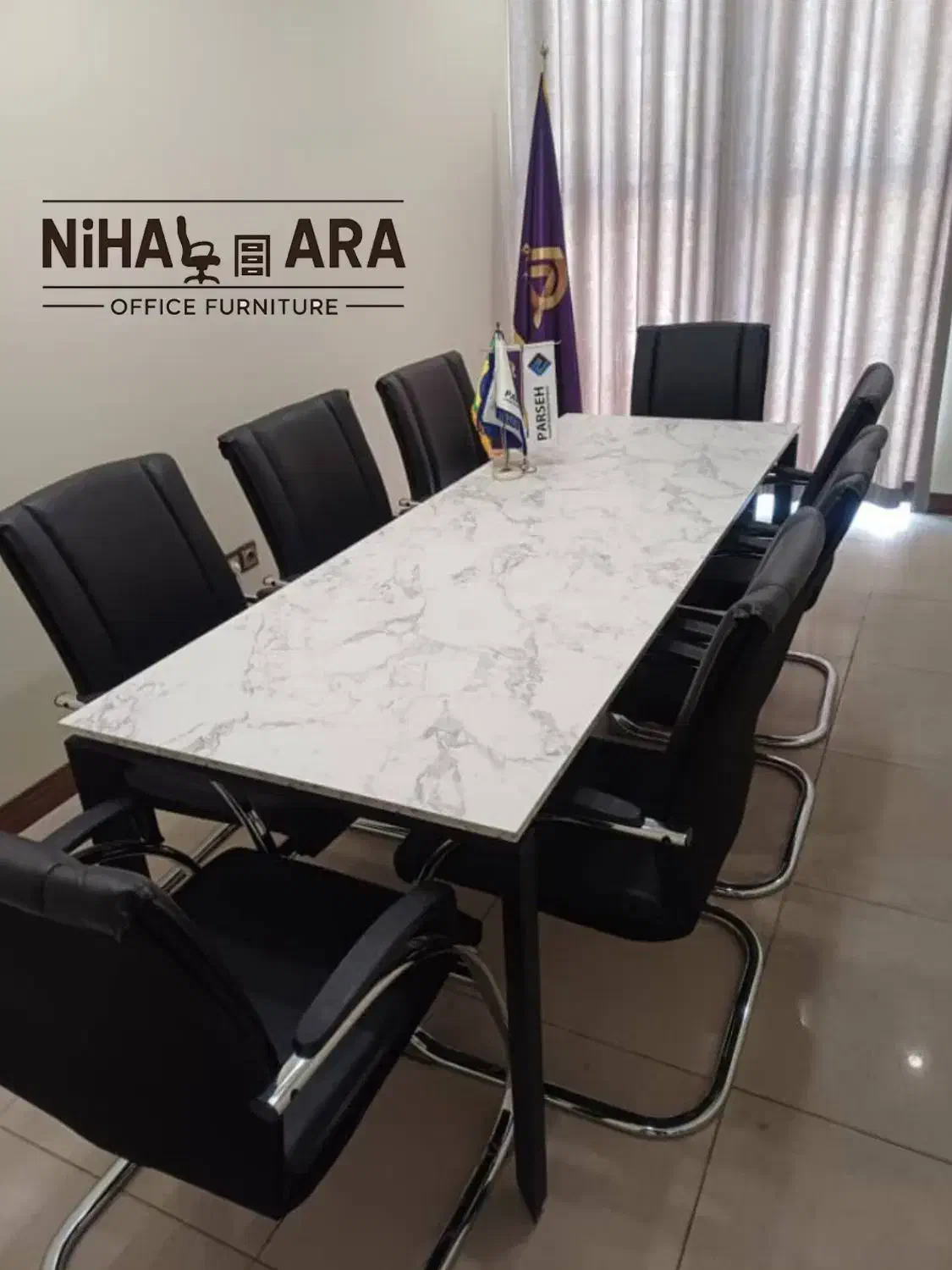 میزصندلی مبل اداری کنفرانس بزرگ‌ کتابخانه فلزی شلف|مبلمان اداری|کرج, خرمدشت|دیوار