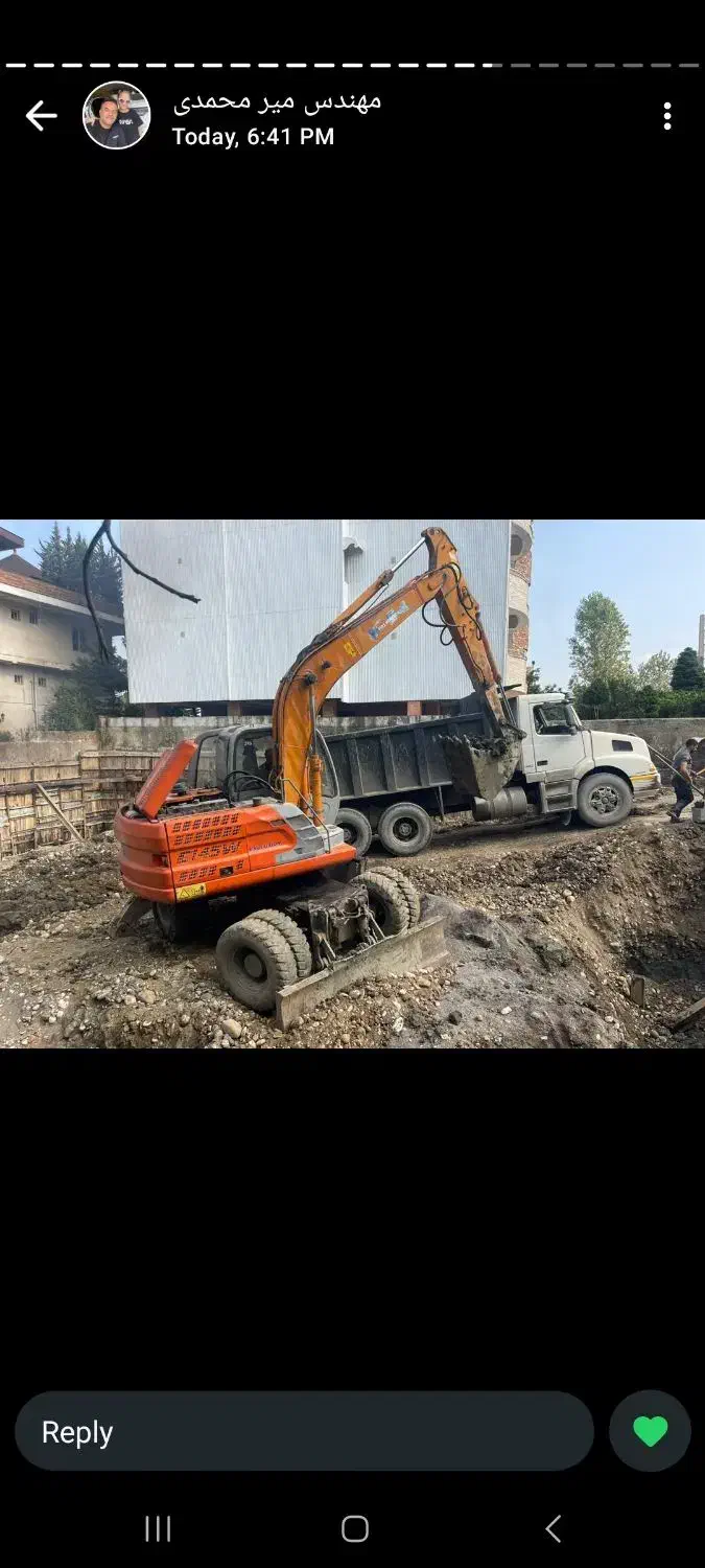 خدمات گودبرداری،خاکبرداری، تخریب و سازه نگهبان|خدمات پیشه و مهارت|چالوس, |دیوار