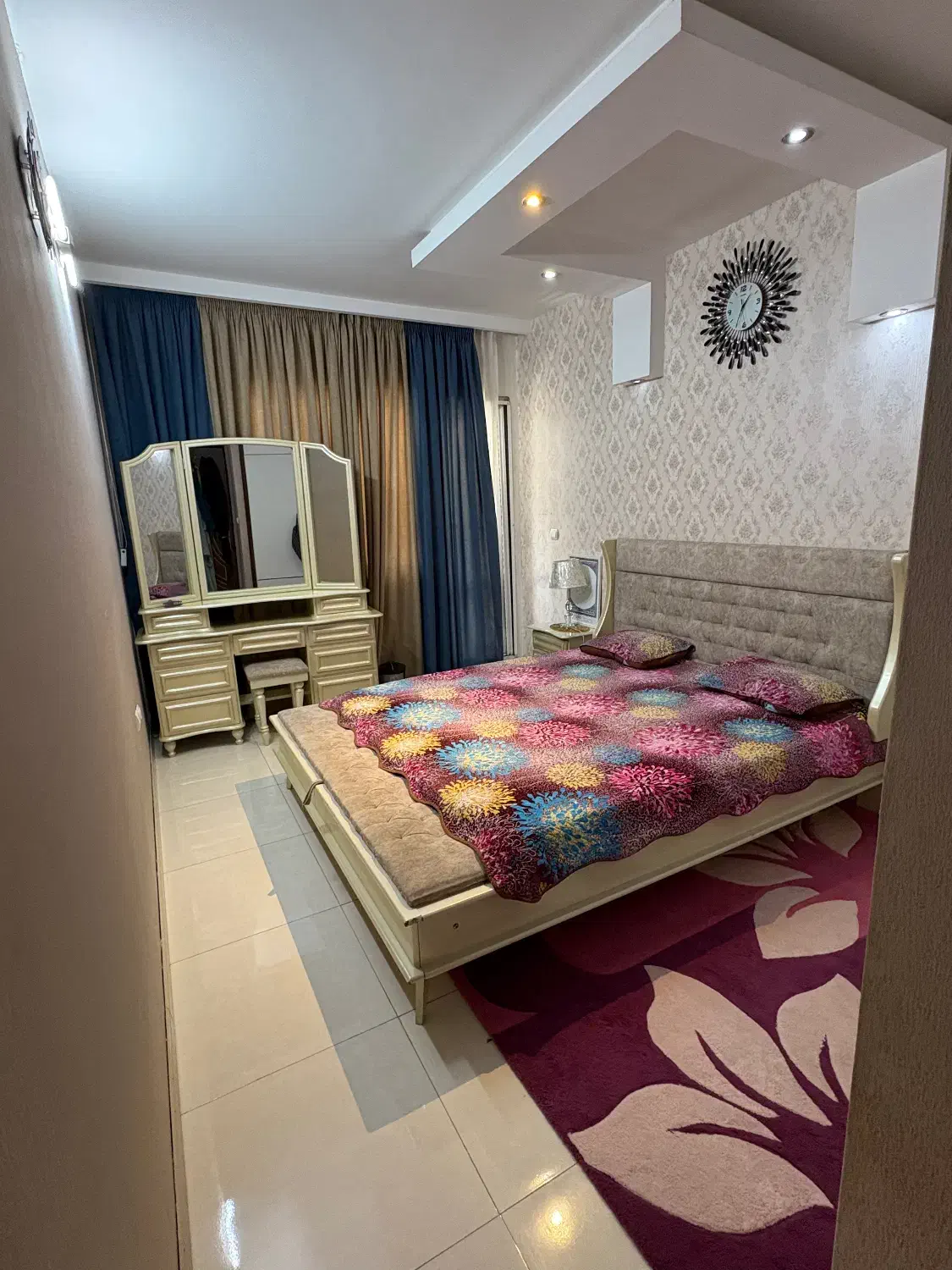 پرده پانچ|پرده، رانر، رومیزی|مشهد, الهیه|دیوار