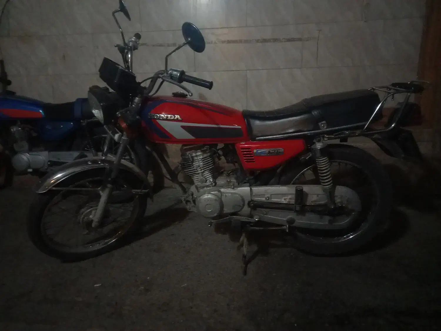 هندا۱۲۵ مزایده مدل ۸۹|موتورسیکلت|ملارد, |دیوار