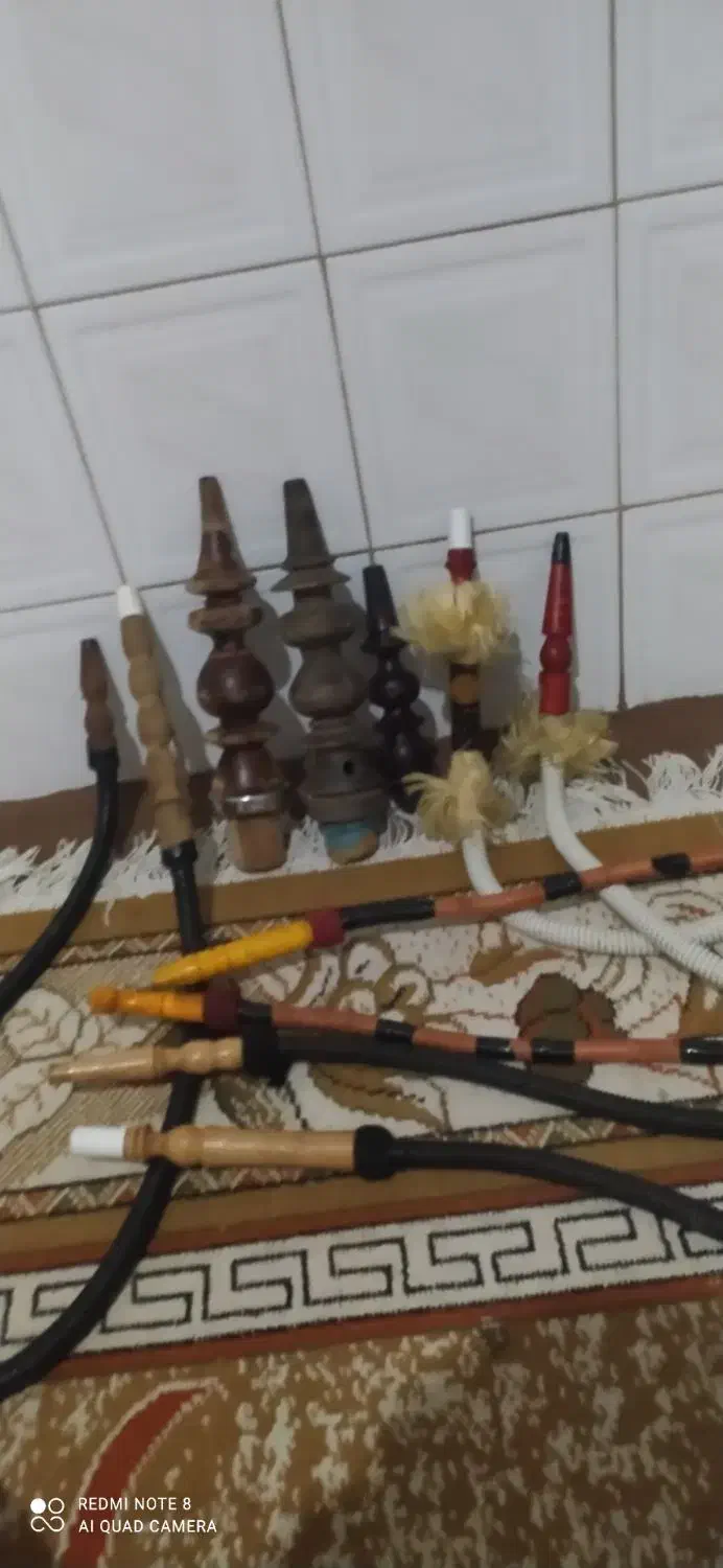 تنه قلیون و شلنگ قلیون|کلکسیون و سرگرمی|خرمآباد, |دیوار