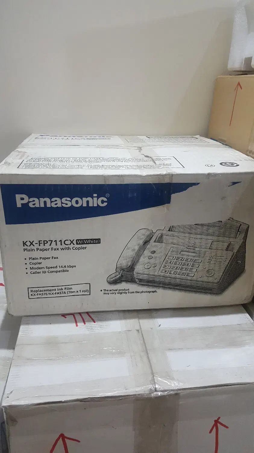 تلفکس پاناسونیک  KX-fp711CXw (white)|پرینتر، اسکنر، کپی، فکس|تهران, شهران شمالی|دیوار
