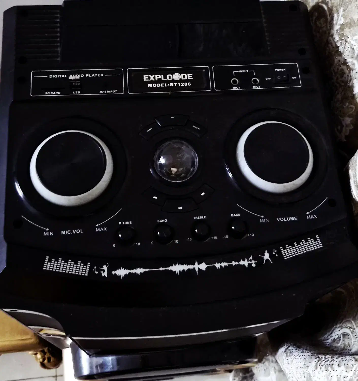 اسپیکر دیجی دار اکسپلود مدل ۱۲۰۶|سیستم صوتی خانگی|نسیم‌شهر, |دیوار