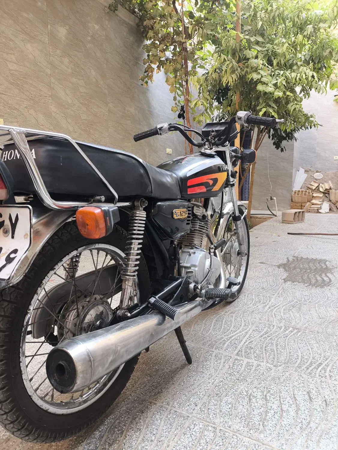 موتور هوندا 125مدل 84باکارت سوخت فعال|موتورسیکلت|زارچ, |دیوار
