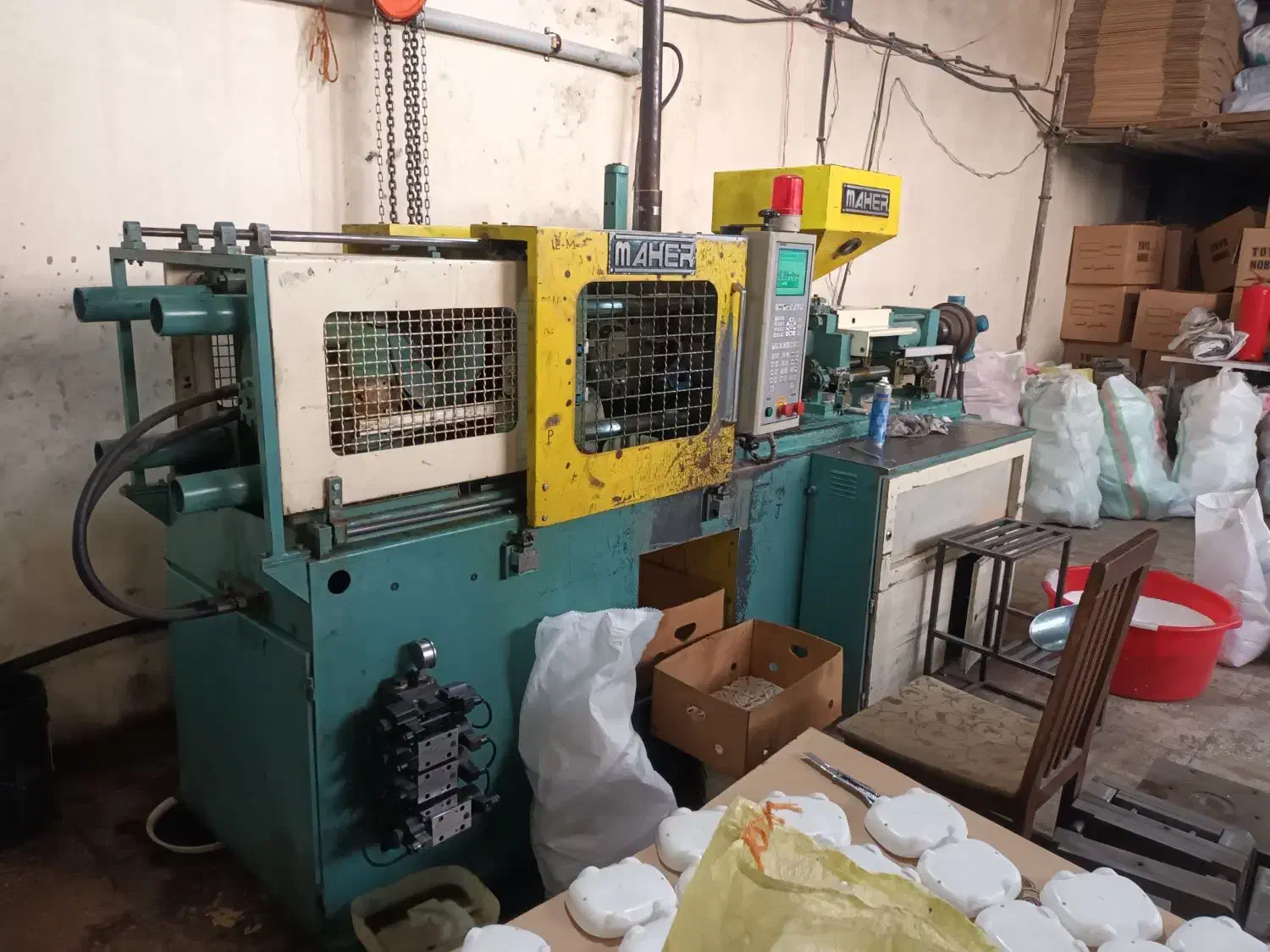 دستگاه تزریق پلاستیک. ماهر|ماشین‌آلات صنعتی|پردیس, شهرک صنعتی خرمدشت فاز ۷|دیوار