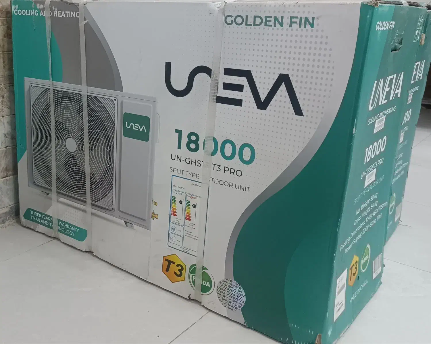 کولر گازی اسپیلت 18هزار یونیوا پرو T3|کولر گازی و فنکوئل|رشت, بازار|دیوار