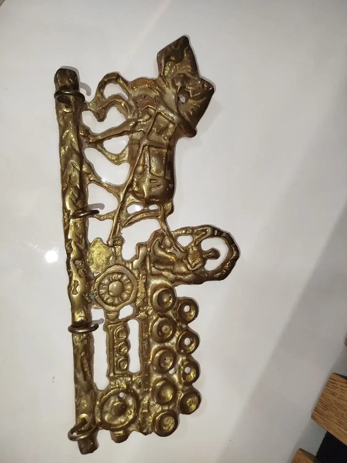 جا کلیدی دیواری برنز|ساعت دیواری و تزئینی|اهر, |دیوار