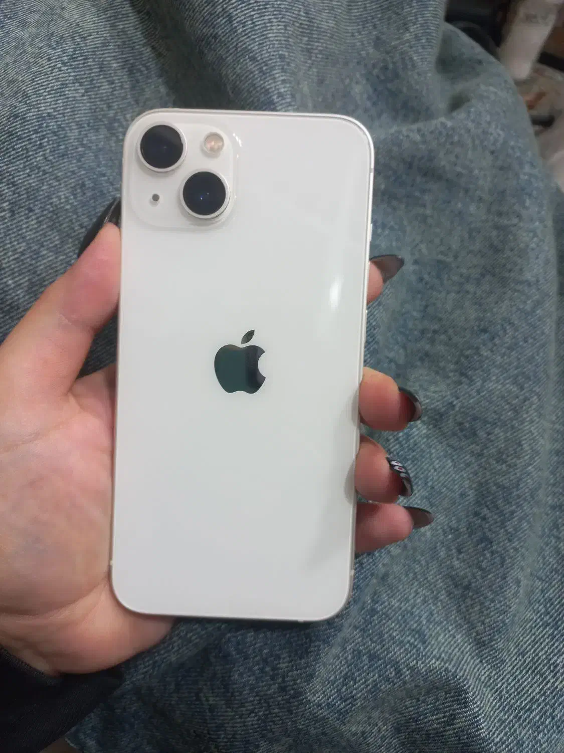 ایفون ۱۳ نرمال ۱۲۸ ch در حد بدون نقطه|موبایل|رشت, جهاد|دیوار