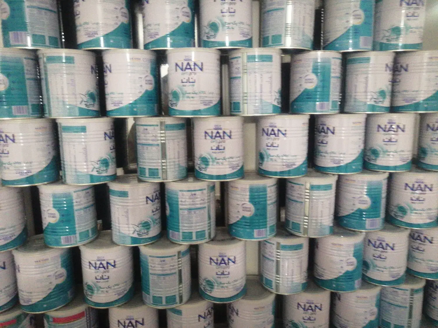 قوطی خالی شیر خشک|ظروف نگهدارنده، پلاستیکی، یک‌بارمصرف|شبانکاره, |دیوار