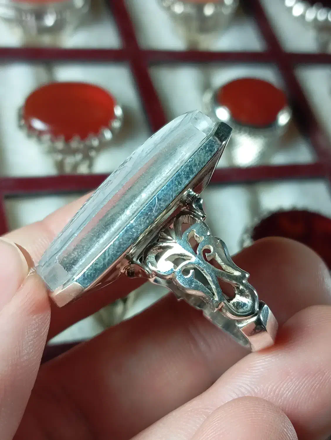 انگشتر نقره|جواهرات|قم, علی آباد|دیوار