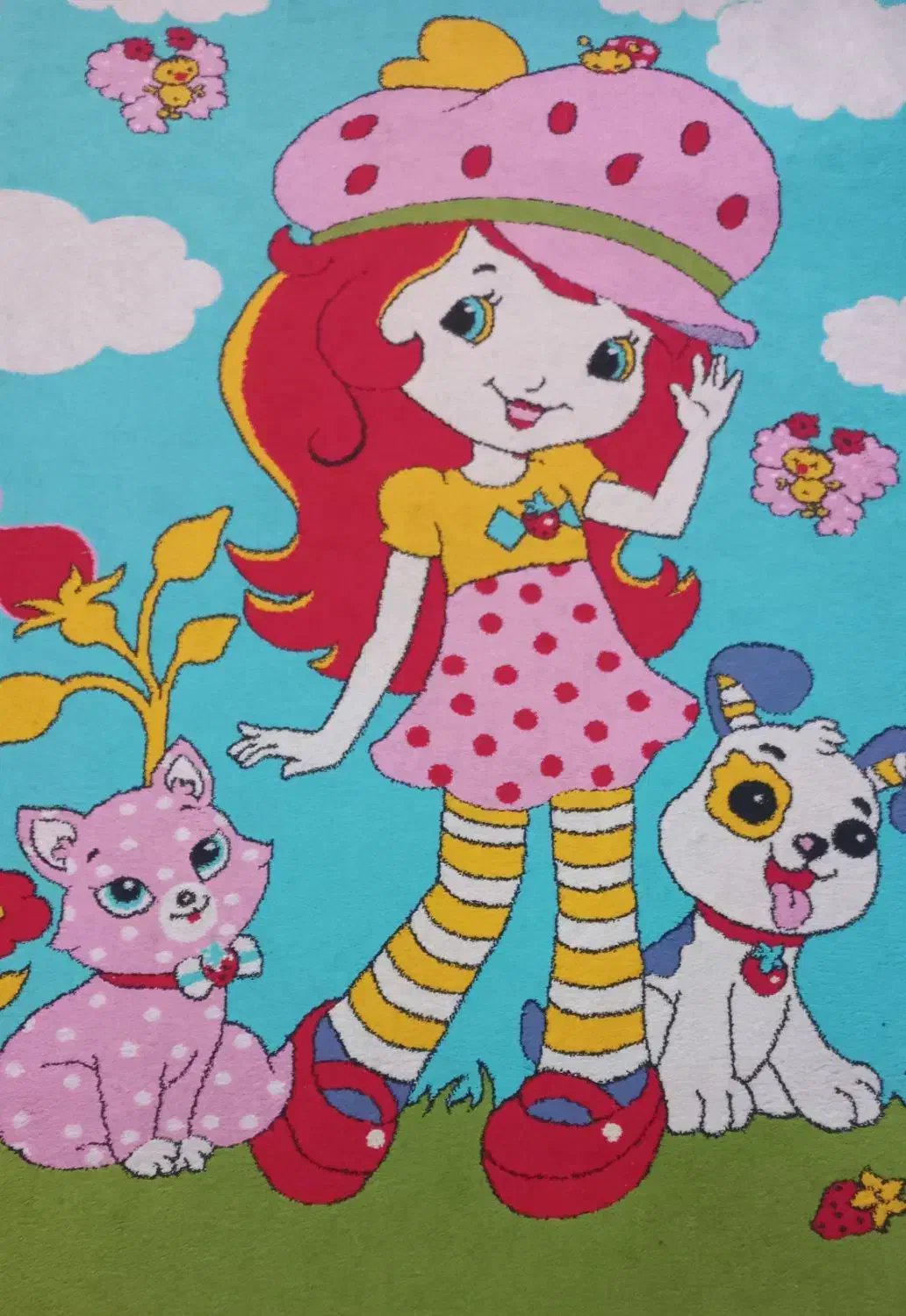 فرش اتاق بچه|فرش|بیجار, |دیوار