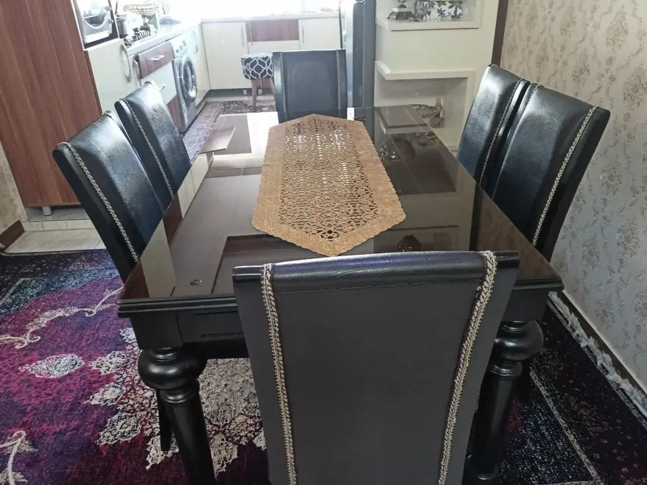 میز نهارخوری ۶نفره|میز و صندلی غذاخوری|بروجرد, |دیوار