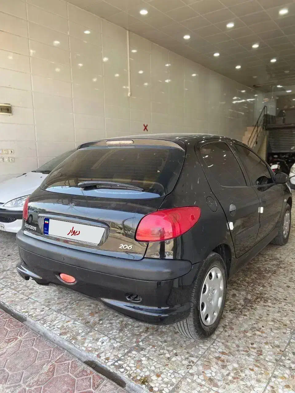 206 مشکی 1400|خودرو سواری و وانت|بندر ماهشهر, |دیوار