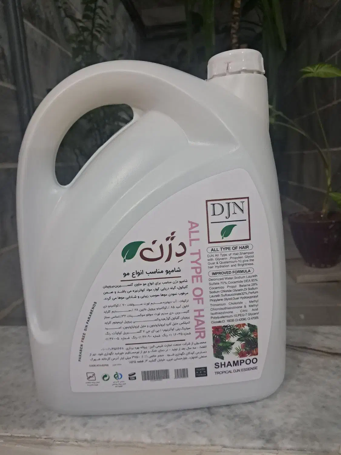 شامپوی ۴لیتری دژن|مواد شوینده و دستمال کاغذی|سنندج, |دیوار