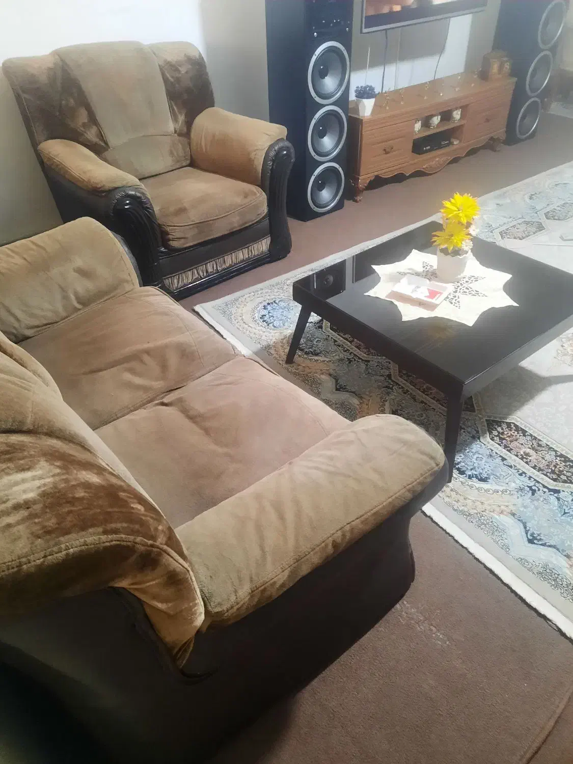 مبل راحتی|مبلمان خانگی و میز عسلی|کرج, اخترآباد|دیوار