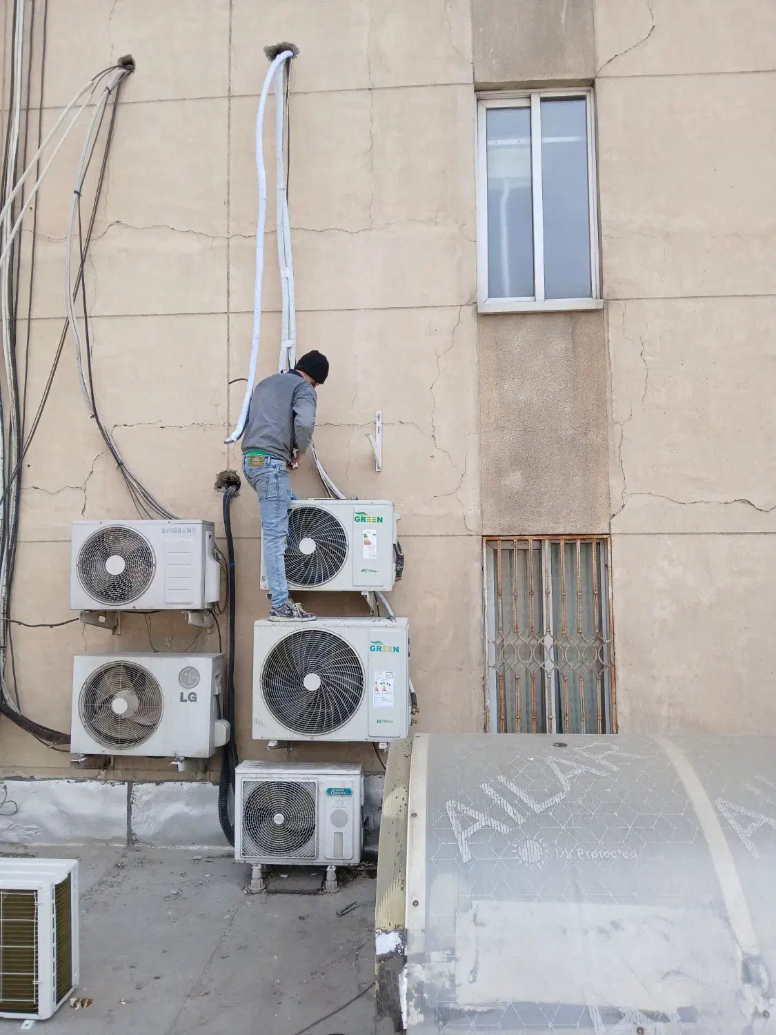 نصب و تعمیر کولرهای گازی|خدمات پیشه و مهارت|لنگرود, |دیوار