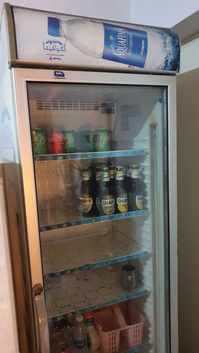 یخچال شیشه ای ایستاده|یخچال و فریزر|آمل, |دیوار