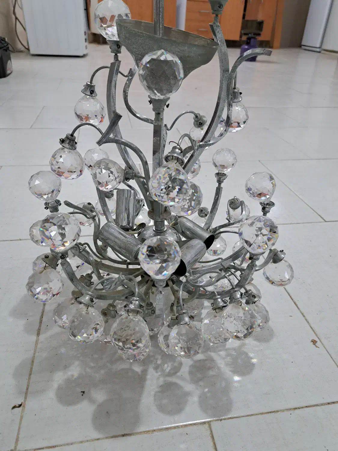 لوستردوعدد|لوستر و چراغ آویز|کوچصفهان, |دیوار